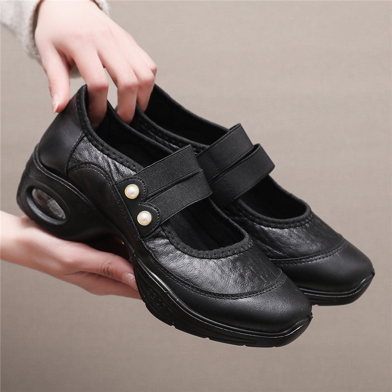 Womens Ankle Strap Wedge Shoes