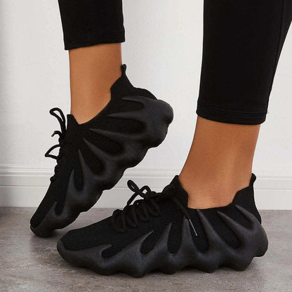 Sneakers Flame Socks Shoes