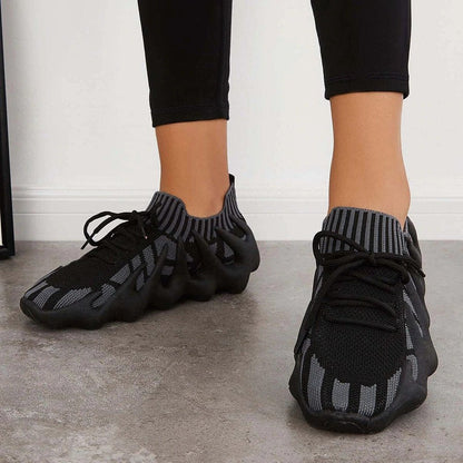 Sneakers Flame Socks Shoes