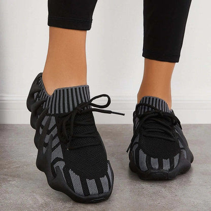 Sneakers Flame Socks Shoes