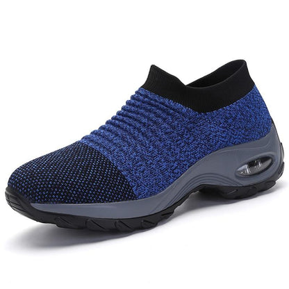 Orthopedic slip-on sneakers with arch support