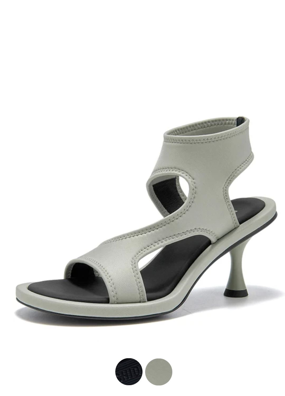 Leather Slingback Sandals