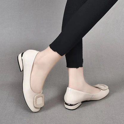 Pure Cowhide Leather Comfortable Shoes