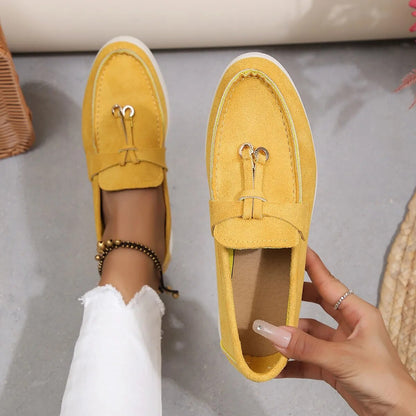 Teenagers' Slip-On Loafers With Straps